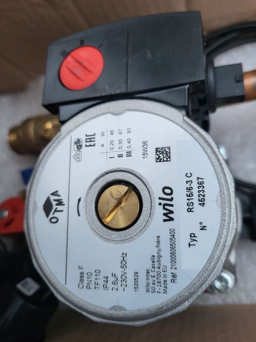 Pompa Wilo z mieszaczem RS 15/6-3