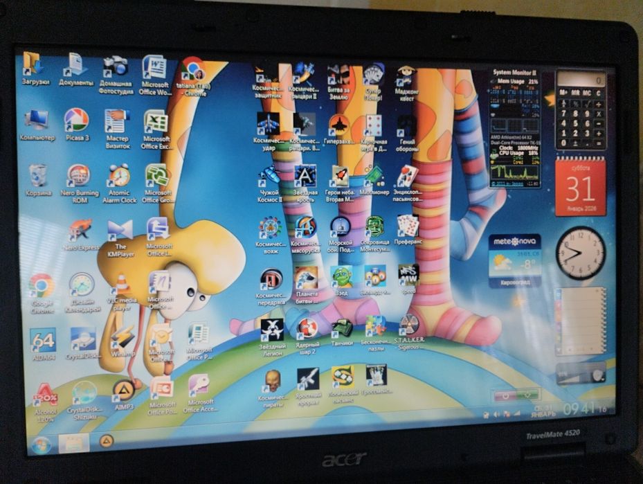 Ноутбук ACER TravelMate 4520