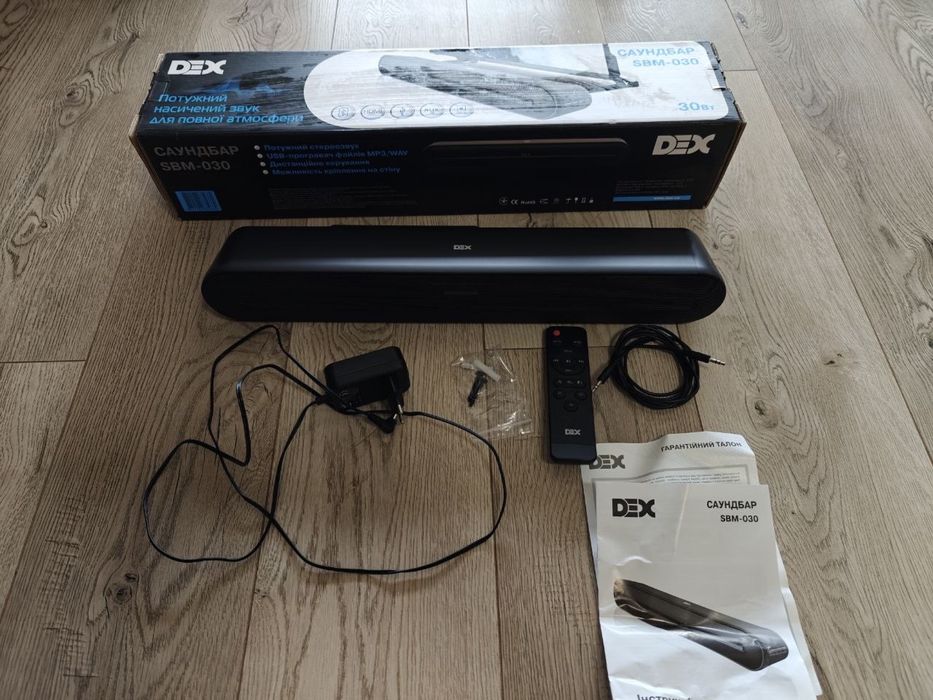 Саундбар DEX SBM-030 з пультом і кріпленням
