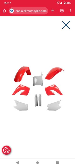 Komplet plastików Honda CR 125 250