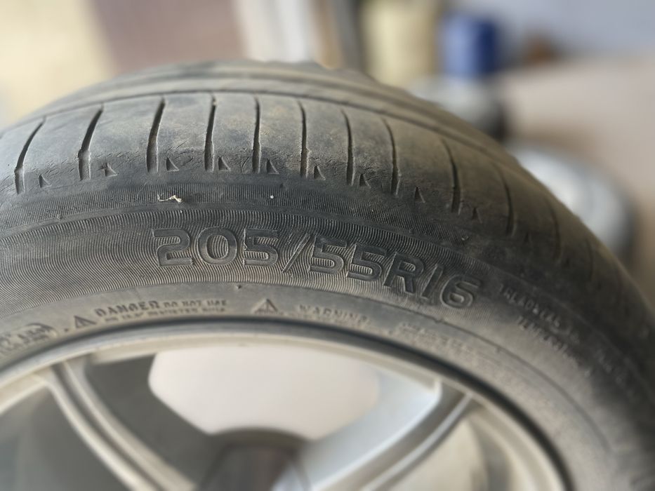 Продам Титанки r16 з резиною michelin gren