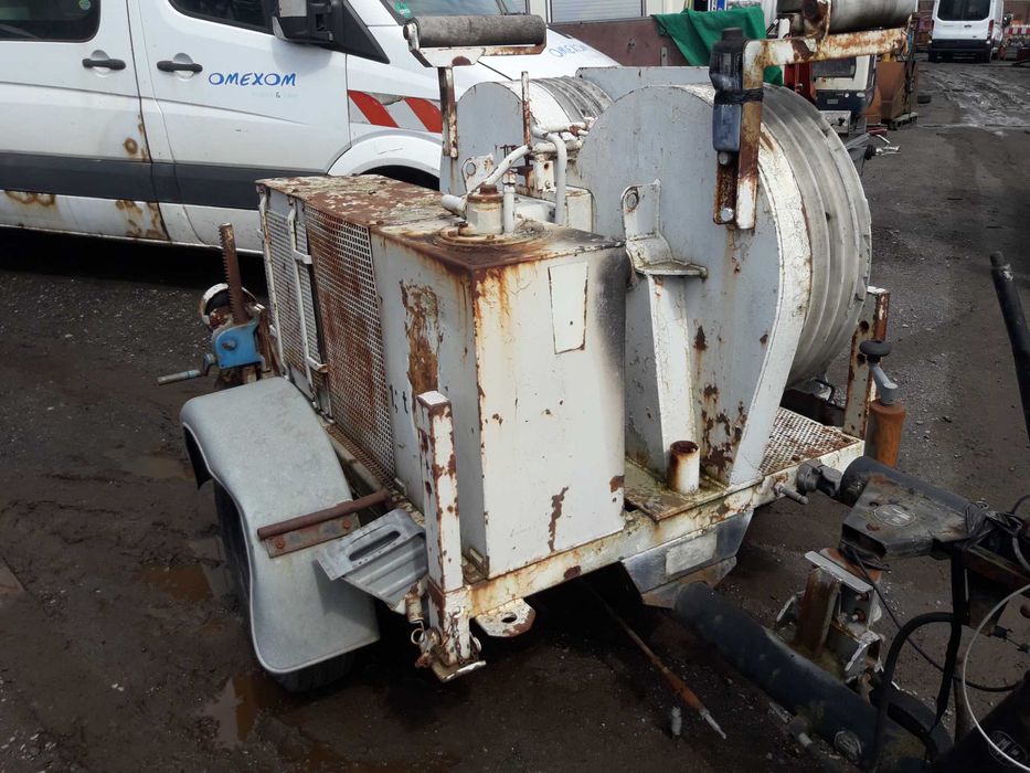 Hamownik hydrauliczny do kabla zwalniacz wciągarka  kablowy