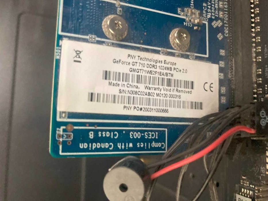 Komputer i5-10400, RAM 8GB, SSD 256GB, GT710