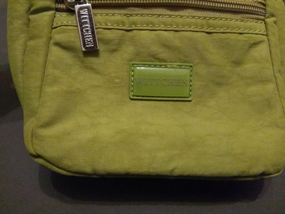 Oryginalna torebka WITTCHEN listonoszka, Stan Idealny, Limonka/ Oliwka