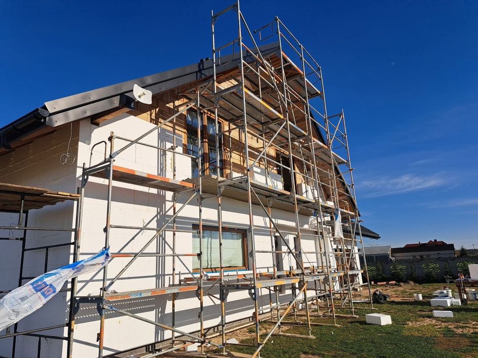 Wynajem, montaż rusztowań