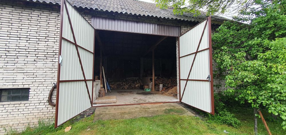 Bramy garażowe drzwi garażowe stalowe wrota wierzeje do stodoły obory