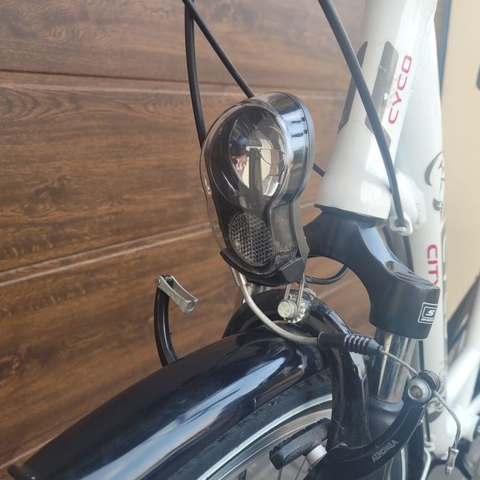 Rower Miejski  Cyco City,7 Biegów Nexus,Prądnica,Led.Nowy !!