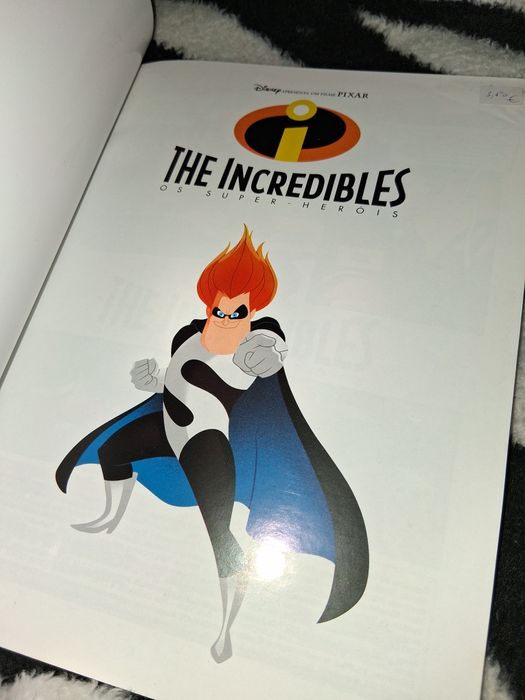 Livro Banda Desenhada The Incredibles