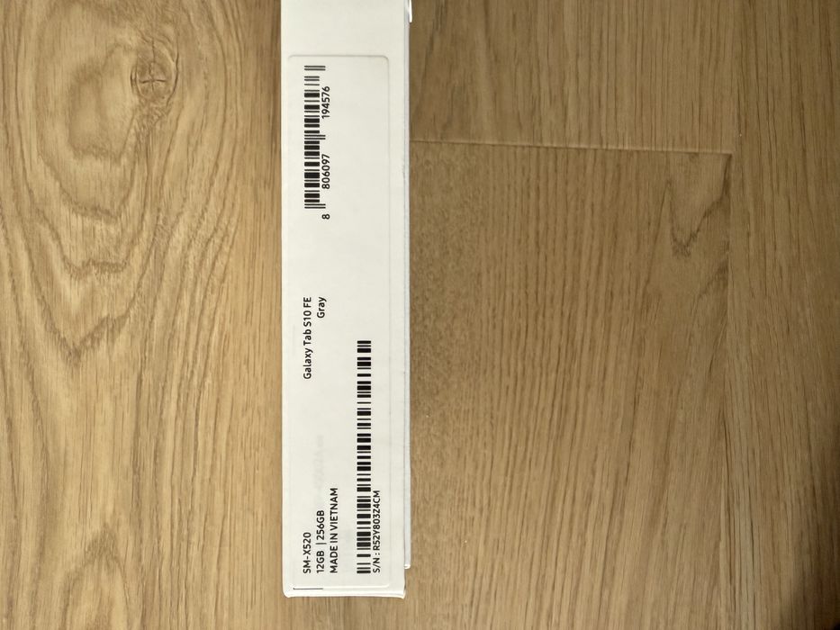 Tablet Samsung Galaxy Tab 10 FE Novo