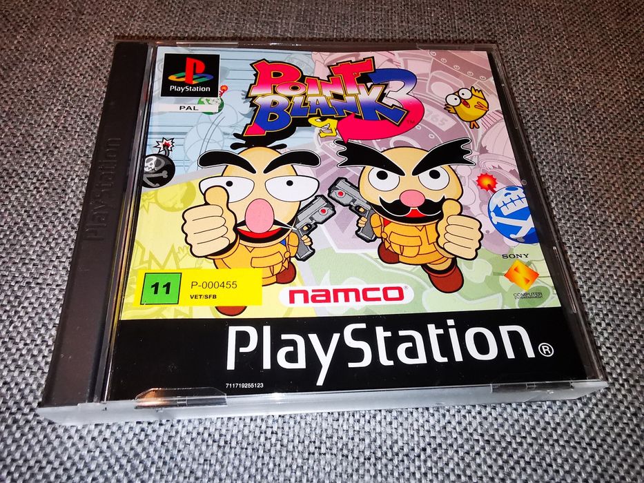 Point Blank 3 PSX PS1 gra ANG (komplet stan BDB) sklep Ursus