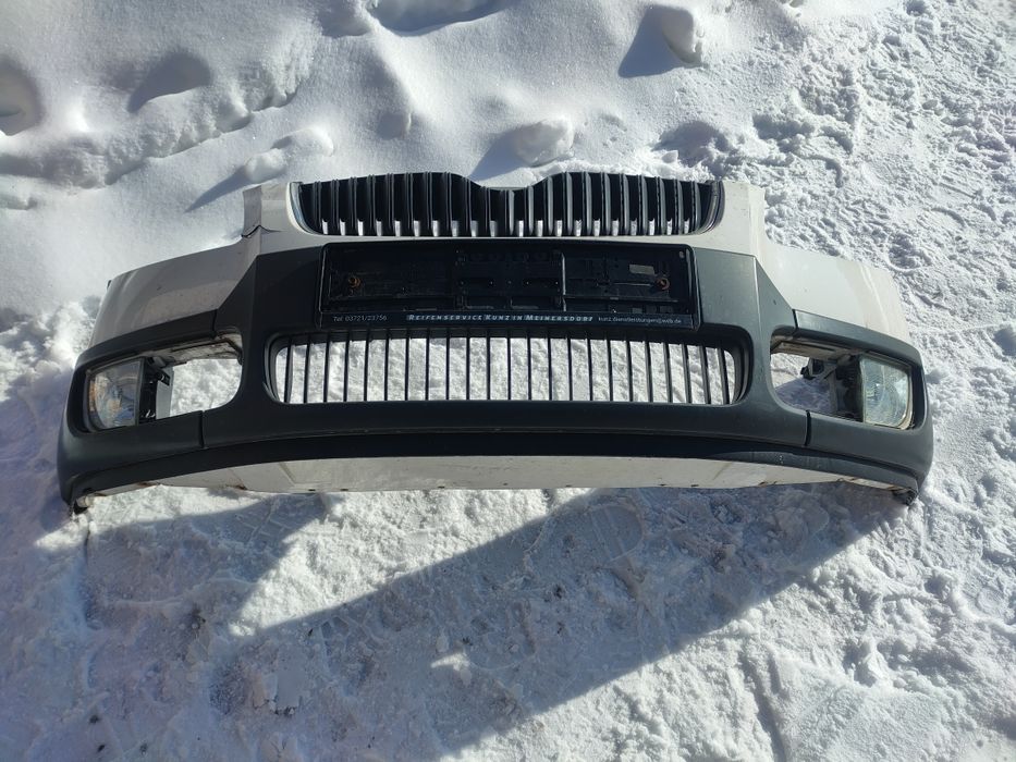 Передній бампер шкода Фабія 2