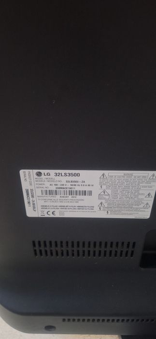Televisão LG 32" (Modelo 32LS3500) c/ Comando – Excelente Estado