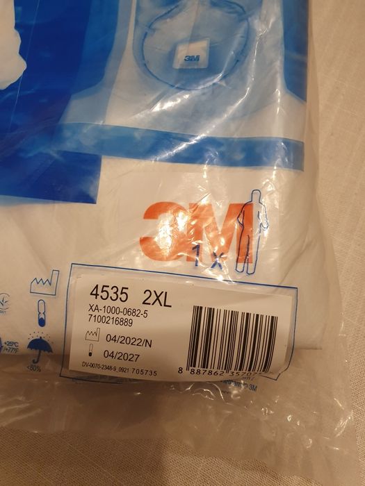 Kombinezon mslarski lakierniczy 3m