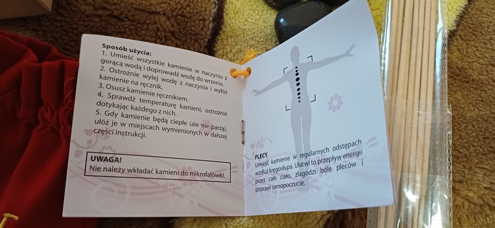 Masaż gorącymi kamieniami zestaw