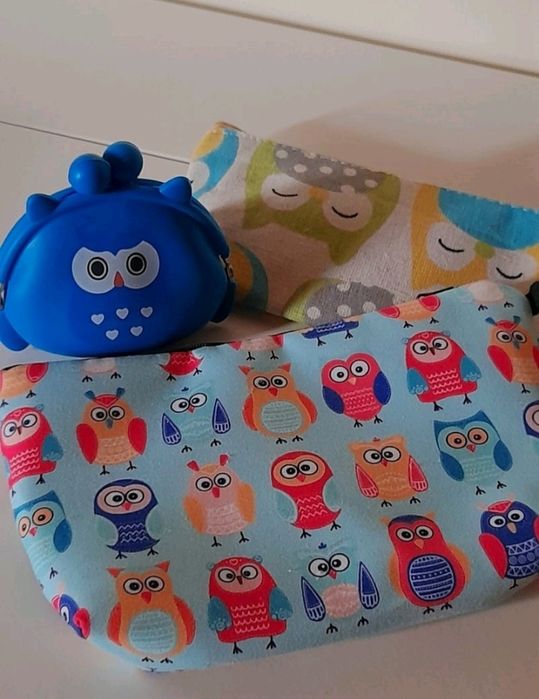 porta moedas e 2 bolsas