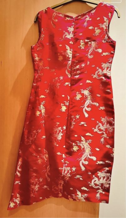Vestido em Seda Chinesa