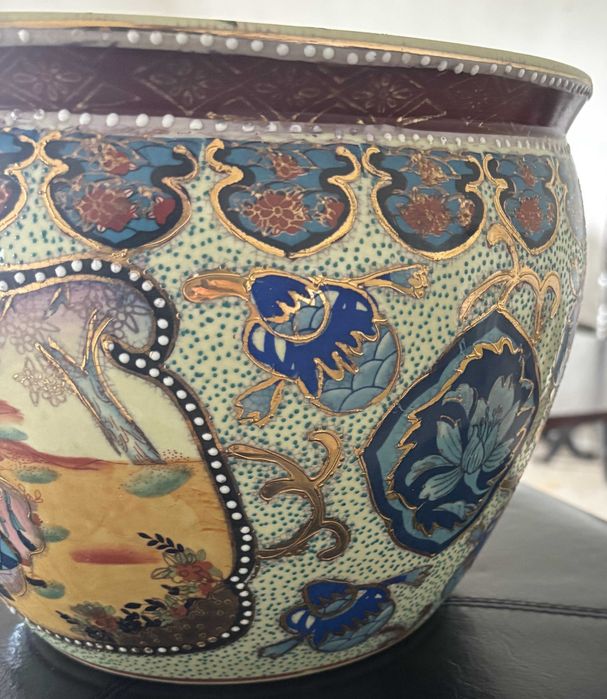 Vaso - arte chinesa clássico em perfeito estado