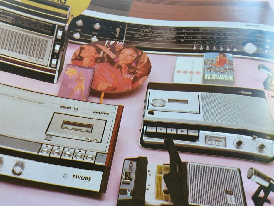 Stara Gazetka Philips Stare Czasopismo Sprzęt Elektroniczny Vintage