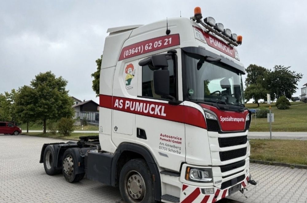 SCANIA R580 V8 Pusher