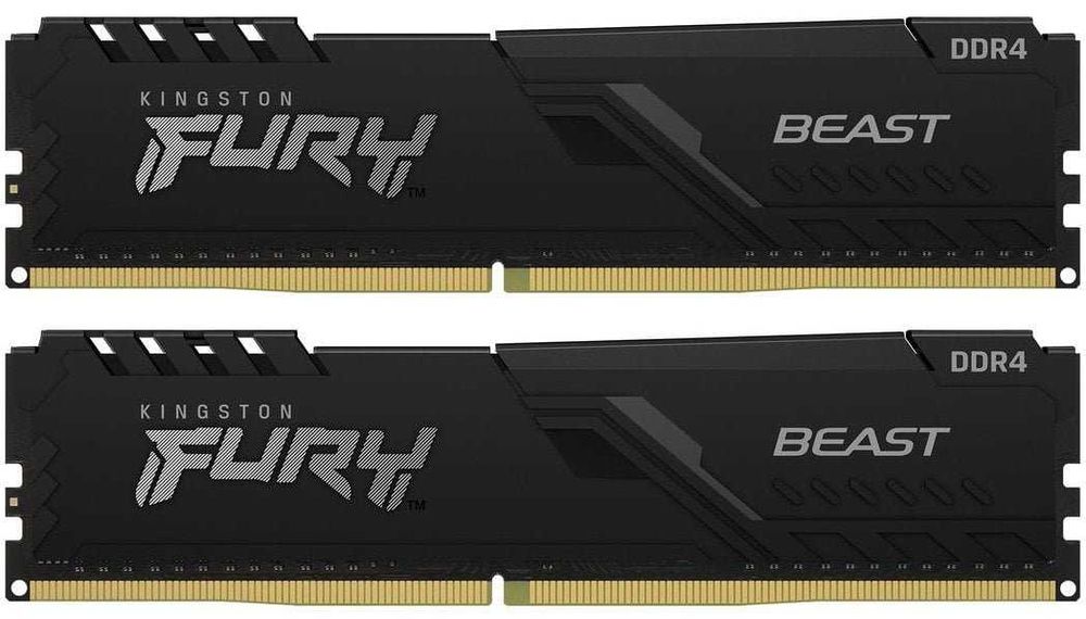 ОЗП Kingston DDR4 16GB (2x8GB) 3200Mhz FURY Beast Black