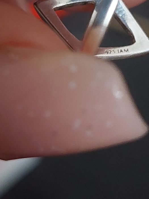 Nowy srebrny pierścionek srebro 925 I am