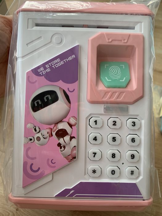 Банкомат, скарбничка, сейф, копилка детская.