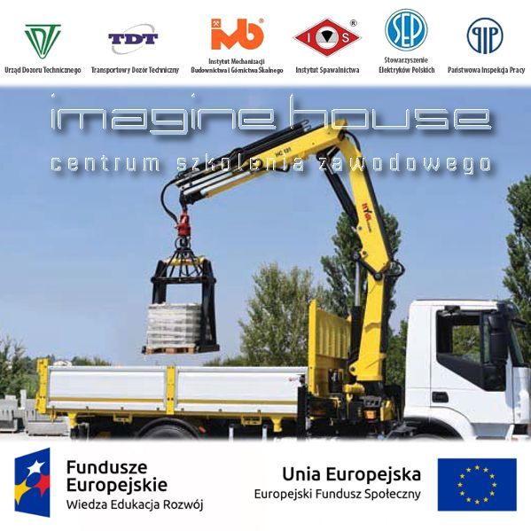 Szkolenia operator wózki widłowe kurs żuraw HDS podesty ruchome piły