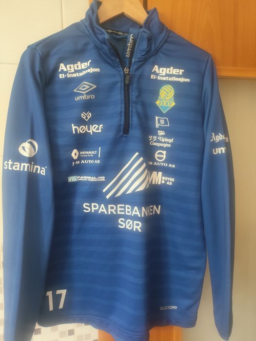 Sweat Oficial de treino futebol da equipa FK Jerv
