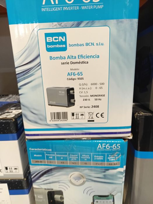 Bomba 1,5cv silenciosa Wi-Fi variador ENTREGA INCLUÍDA