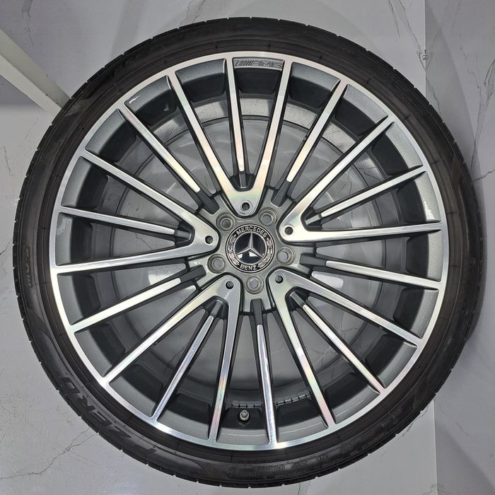 Jantes 21" originais Mercedes AMG classe S W223 5x112 com pneus
