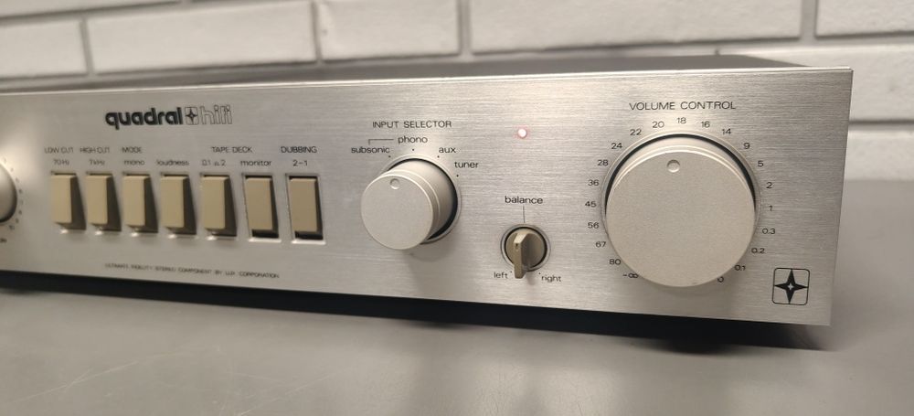 Wzmacniacz LUXMAN L-1A/ QUADRAL. Hi-fi stereo