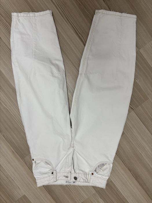 Джинсы белые молочные Zara  146 152см