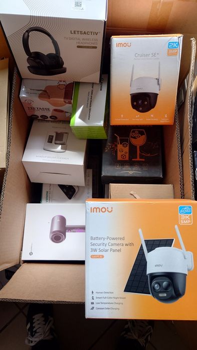 Zwroty Amazon BOX mix NOWA DOSTAWA Elektronika Dom AGD Sport Kat. ABC