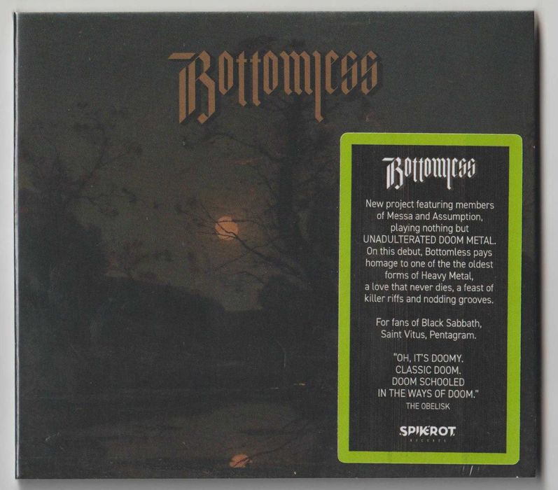 Bottomless - Bottomless [CD] [Włochy] Nowa Folia