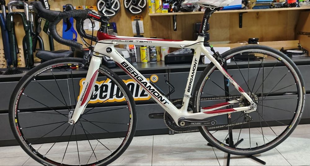 Карбон шосе 52см Bergamont Dolce Team Carbon Germany вело шоссе гравел