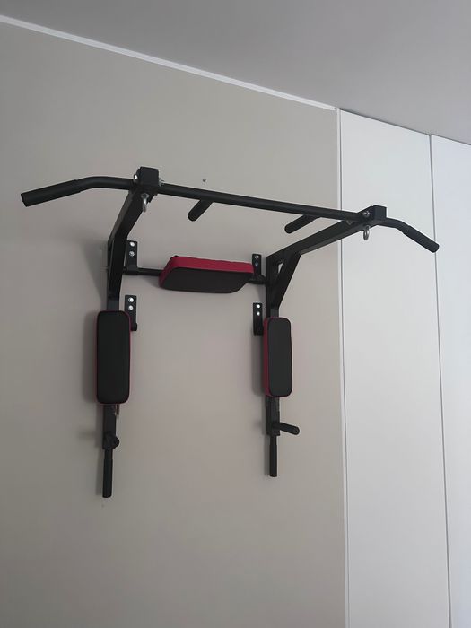 Fitness, Musculação. Mobiclinic, barras 2 em 1, estrutura reversível para fundos, dominadas e abdominais. Multifunções.