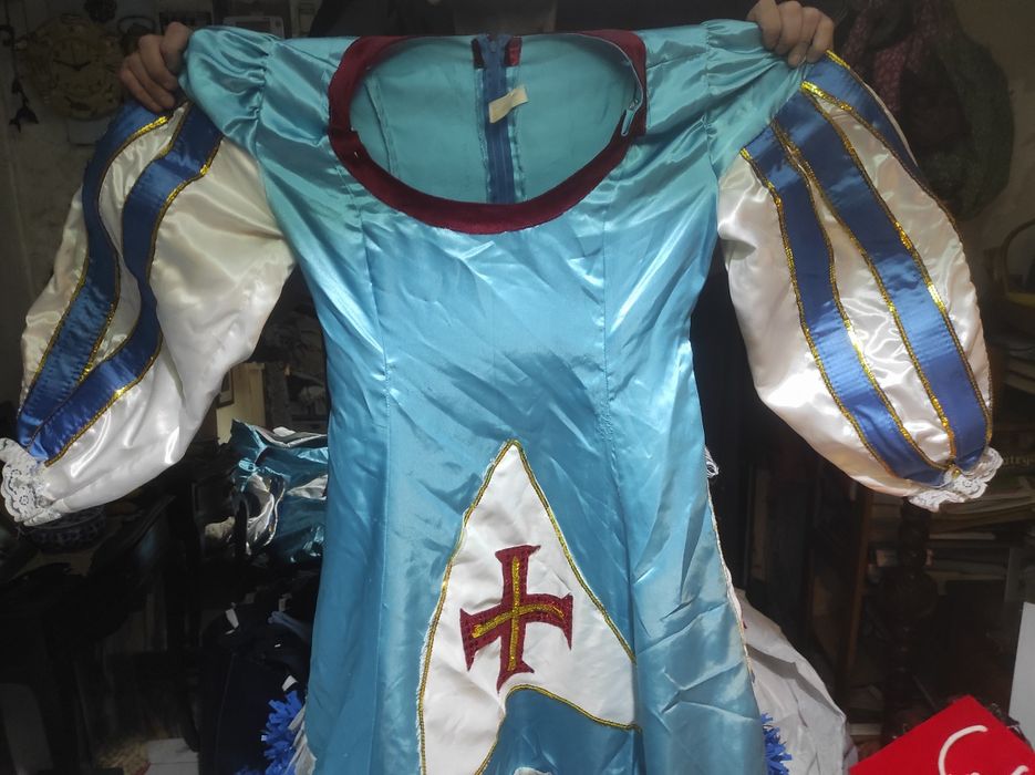 Vestido de marcha ou carnaval