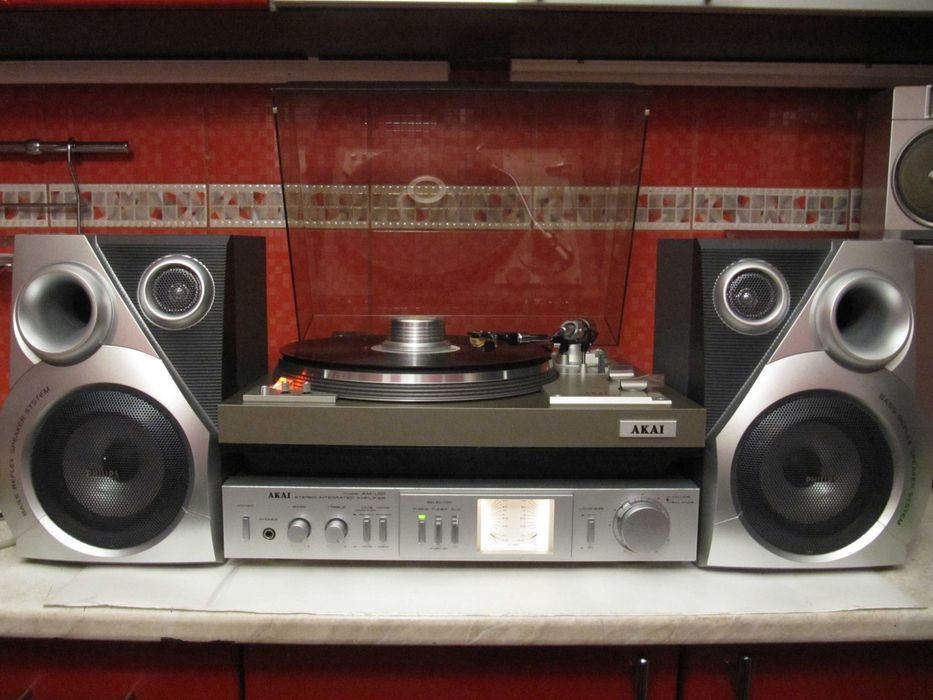 AKAI Japan - Підсилювач + Програвач Вінілу *ІДЕАЛЬНИЙ СТАН