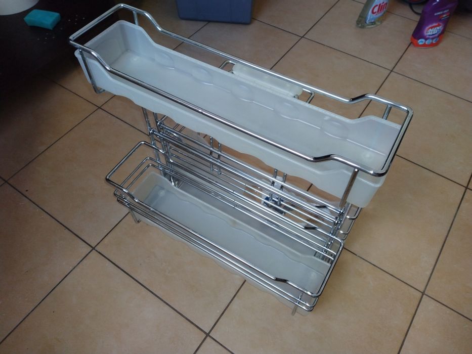 Cargo kosz dwupoziomowy na detergenty, wysuwany
