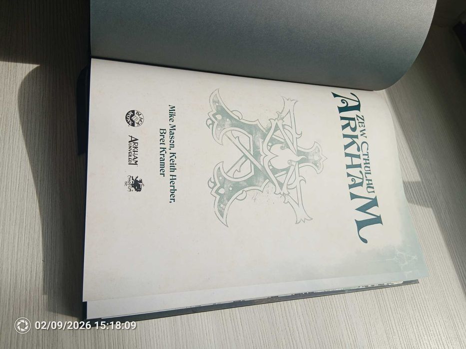 Zew Cthulhu RPG - Arkham - edycja limitowana