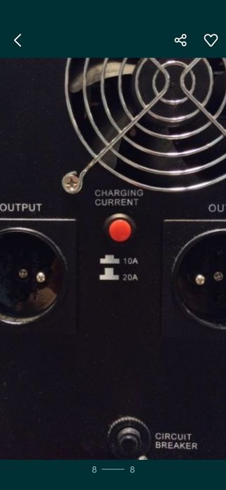 Инвертор ДБЖ 1800вт. (1.8квт) 24/220