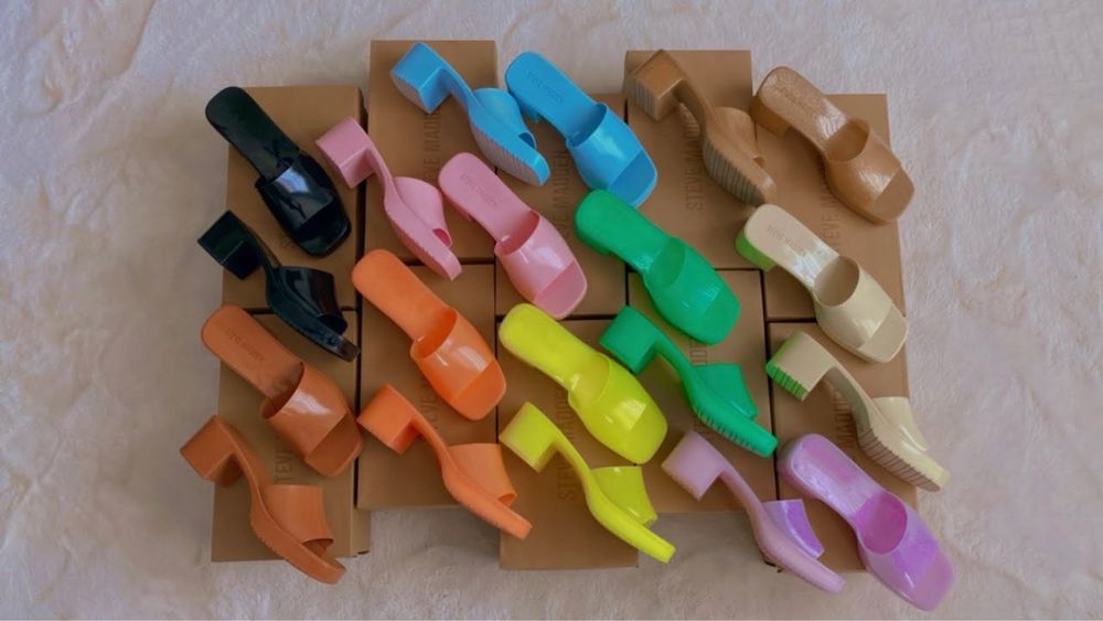 Steve Madden Harlin оригінал босоніжки мильниці шльопки