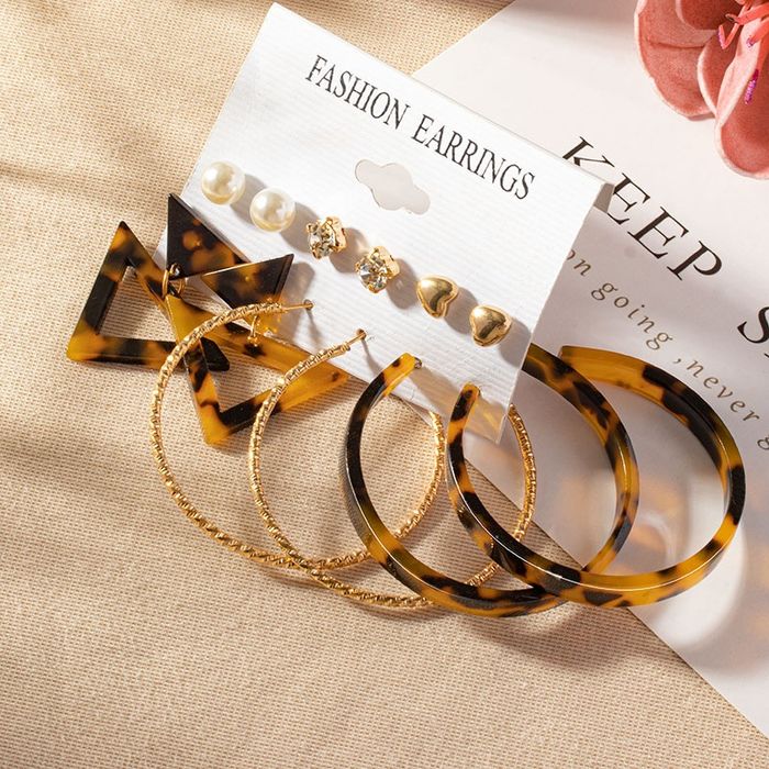 Сережки набір сережок біжутерія