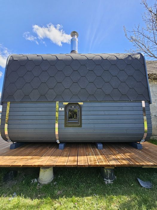 Sauna ogrodowa 3x2.2m