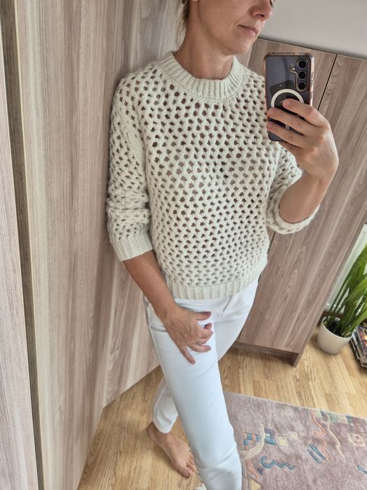 Sweter damski ażurowy Primark rozm. XS