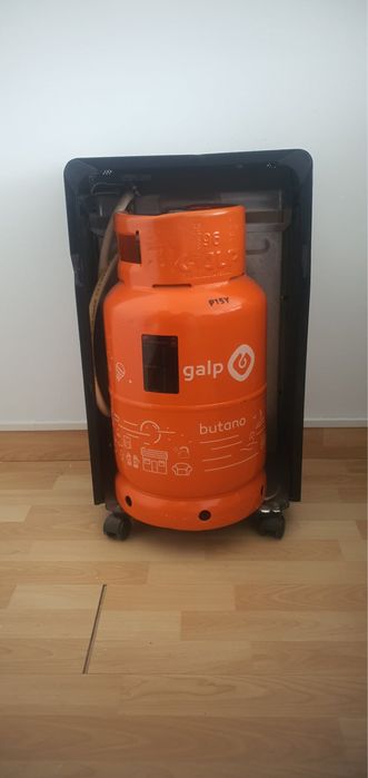 Aquecedor a gás com indicador