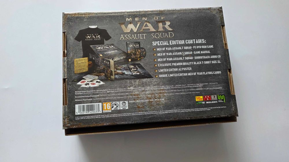 PC big box Men of war assault squad kolekcjonerska