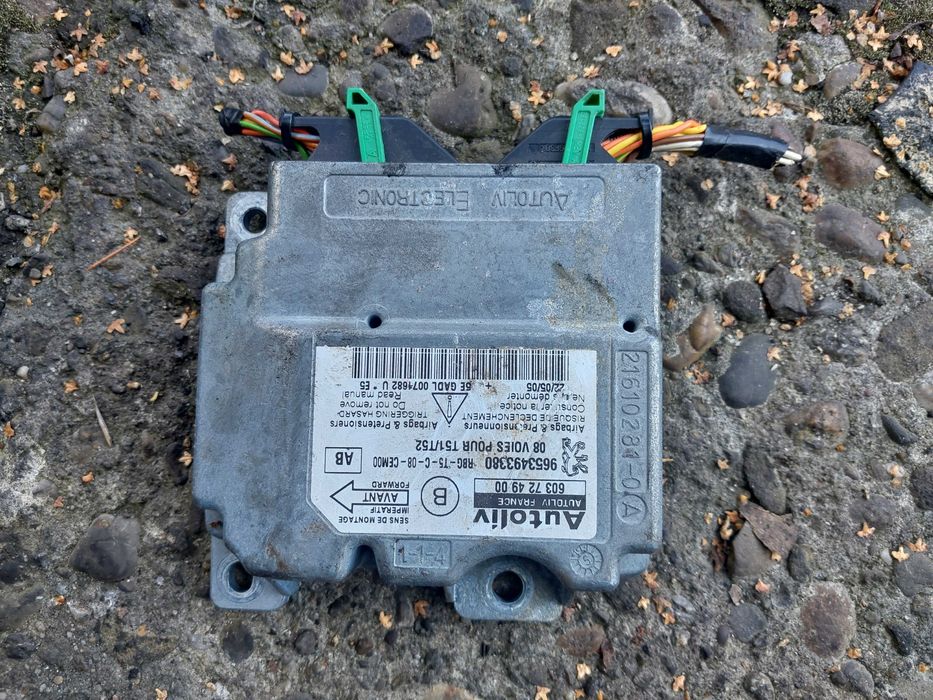 Airbag sensor peugeot 307 965--3493--380