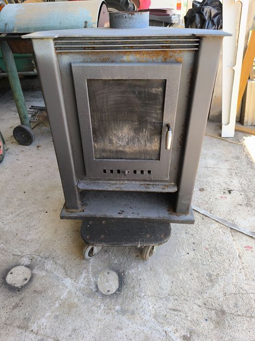 Caldeira a lenha de angulo