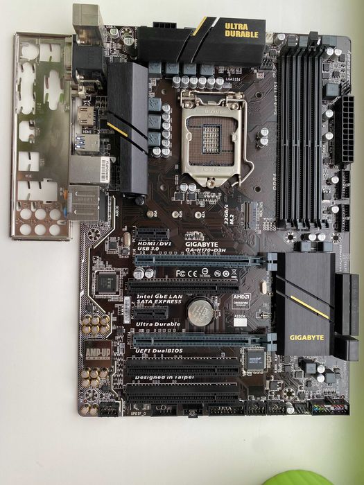 Материнська плата Gigabyte GA-H170-D3H (s1151, Intel H170, PCI-Ex16)